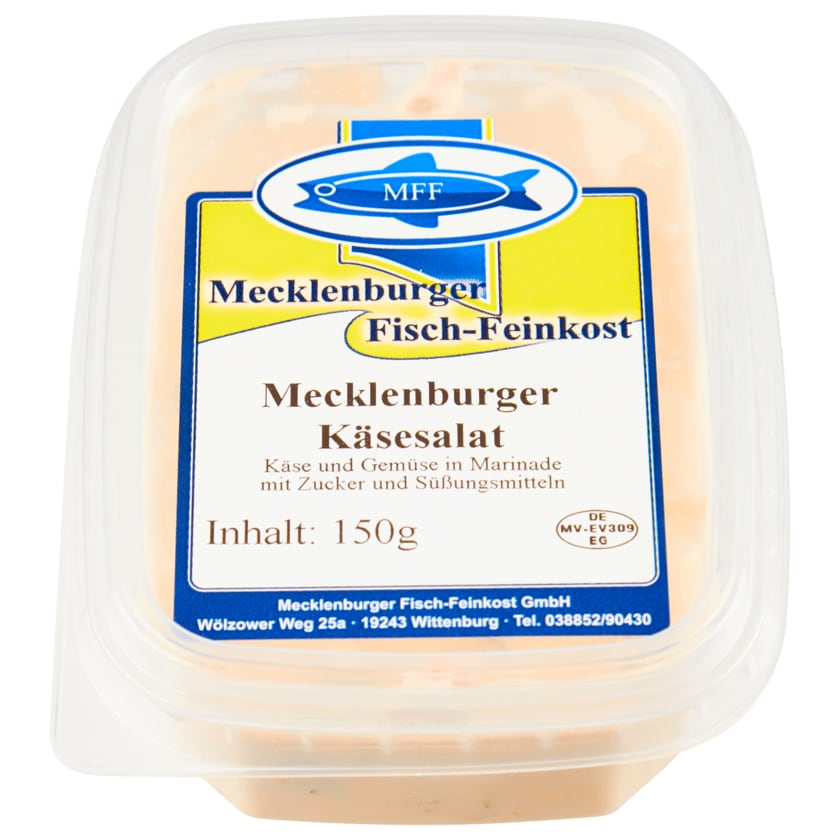 Mecklenburger Fisch-Feinkost Mecklenburger Käsesalat 150g